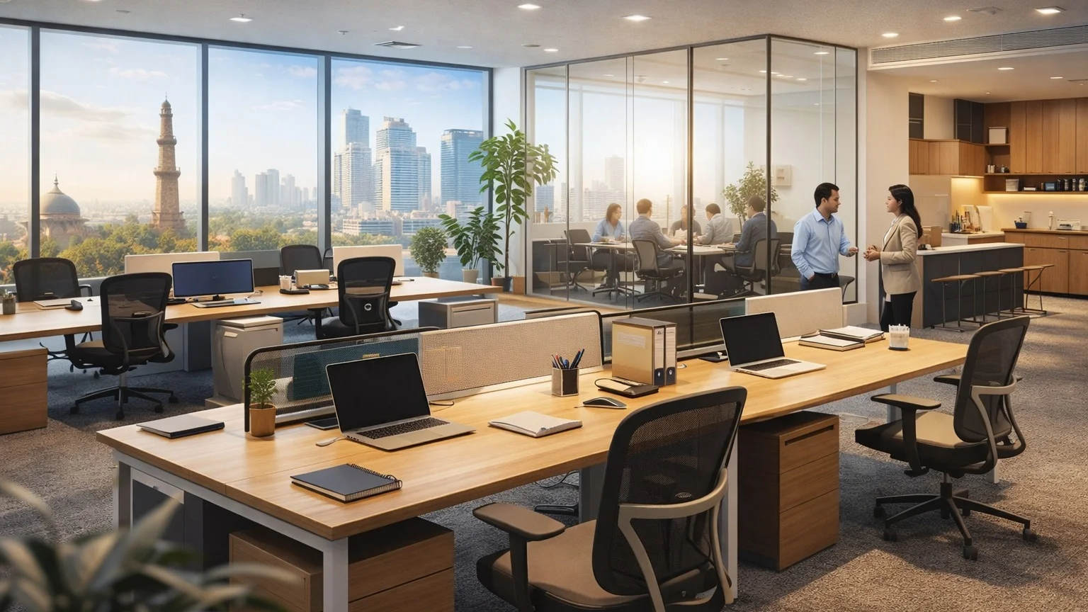 Managed Office Space in Delhi for Large Enterprises