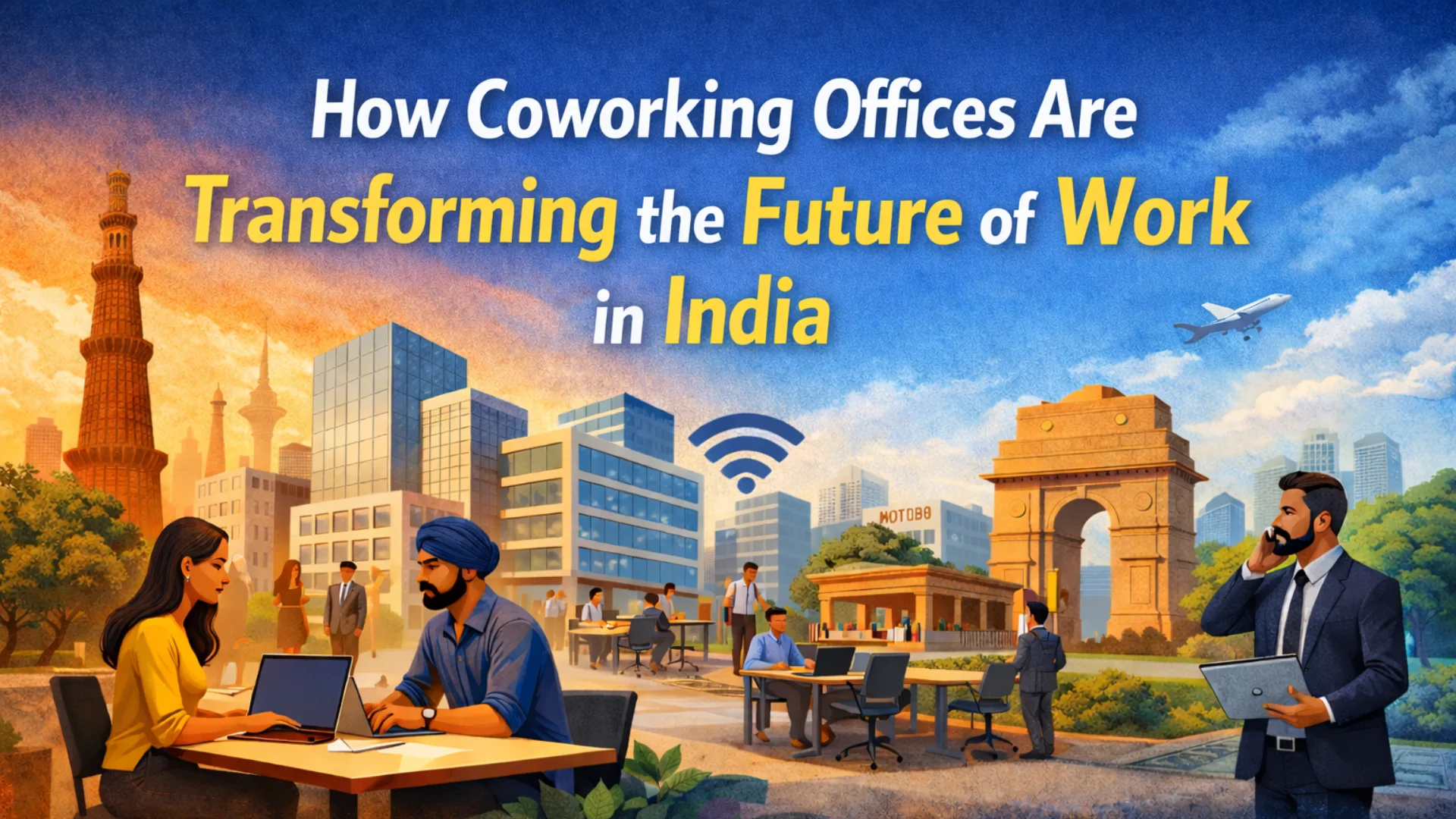 How Coworking Offices Are Transforming the Future of Work in India